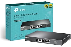 TP-Link 5-Port 2.5G Multi-Gigabit Desktop Switch (TL-SG105)
