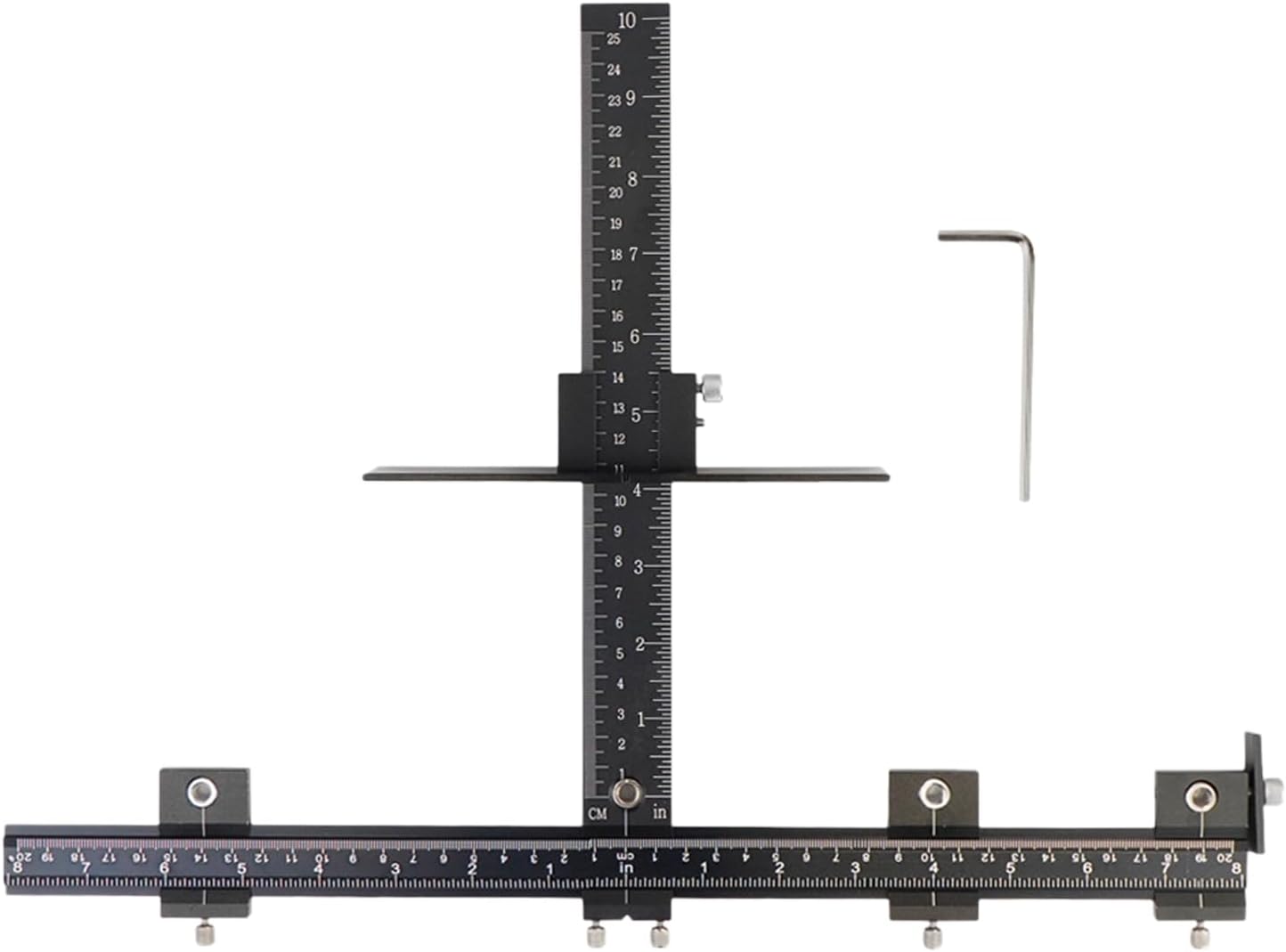 Cabinet Hardware Jig, Drilling Template for Cabinet Hardware, Adjustable Drill Guide for Fast and Accurate Installation of Door and Drawer Front Knobs, Pulls and Handles