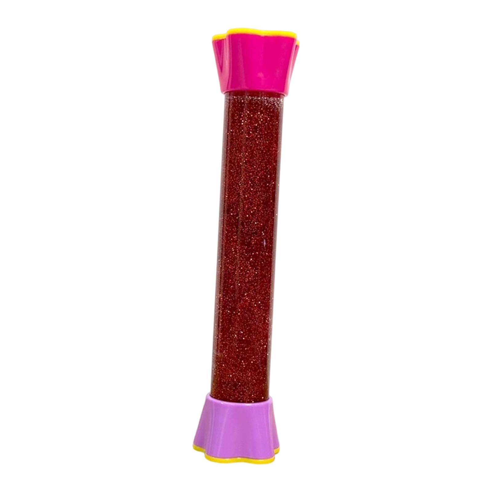 Flüssiger Bewegungs-Timer, sensorisches Spielzeug, visuelle Entspannungsuhr für Schreibtisch und Schlafzimmer, Rot