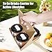 50 Pcs Coffee Drink Carrier with Handle( 4 Cups),Assemblable Drink Holder with Handle,Disposable Cup Holders for Drinks, Great for All Your Drink and Food Delivery,Coffee Carrier
