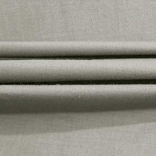 Bettvolant aus Polyester-Mischgewebe, gesteppt, zum Aufhängen, ultraweich, staubdicht, Knitter- und lichtbeständig, staubfrei, 35,6 x 202,4 cm (Leinen-King-Size) - Image 5