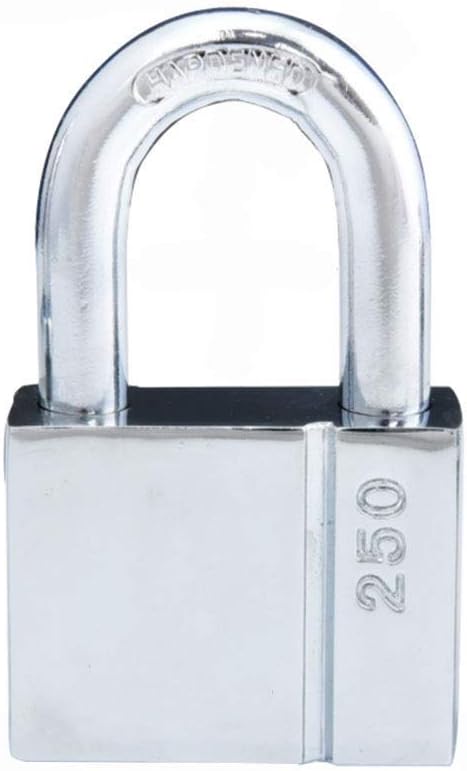 Keyed Padlocks Universal Security Key Padlock, 1 Key to Open N Locks, Waterproof, Rustproof and Anti-Theft, 40x62mm, (1.2in)