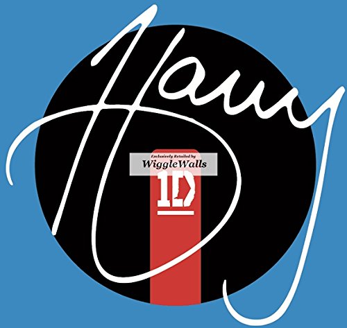 3 Inch Harry Styles One Direction 1D Wall Decal Sticker Removable Peel Self Stick Adhesive Vinyl Decorative Art Room Home Decor Girls Room Decor 3 1/2 by 3 inches