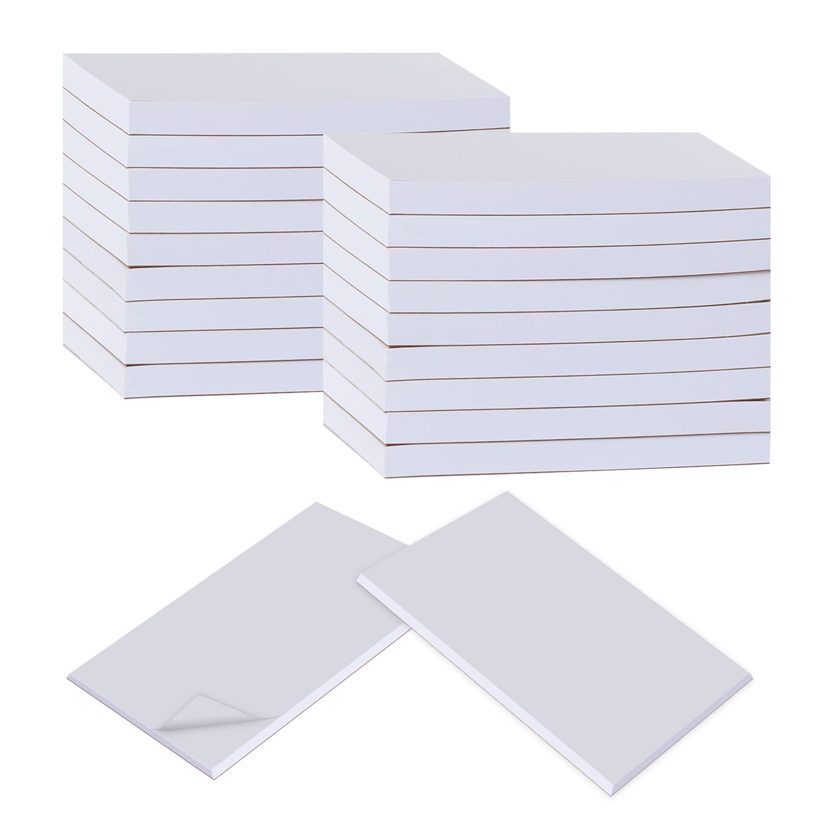 Petit bloc-notes à gratter Zmybcpack pour listes de courses et mémos de bureau à la maison