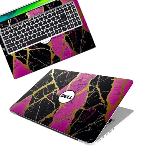 Image of Galaxsia DL-761 Full Body Vinyl Laptop Skin /Sticker /Cover Upto 15.6 Inches Laptops Laminated-Removable-HD Quality Compatible for Hp-Dell-Sony-Lenovo-Asus etc.(15x10 Inches)