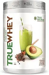True Whey Protein Hidrolisado e Isolado - 418G Creme de Abacate com Nibs de Cacau, True Source