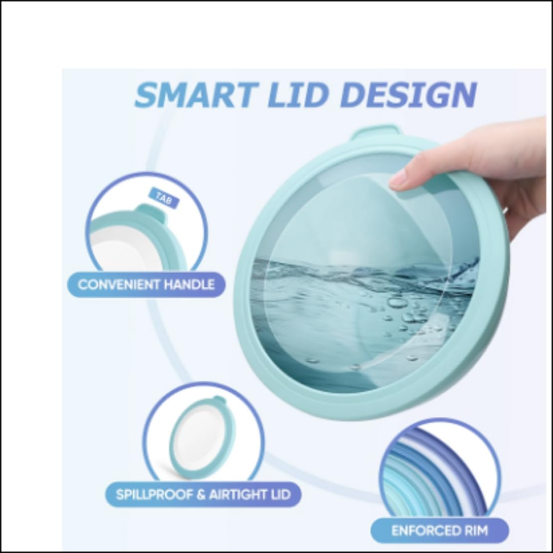 Mixing & Storage Bowl Set, 6-Piece – Blue