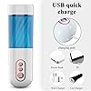 Entièrement Automatique et Portable Tasse de Mains libres masturbation masculine Machine à masturber pour hommes avec Ventouse a5 #4