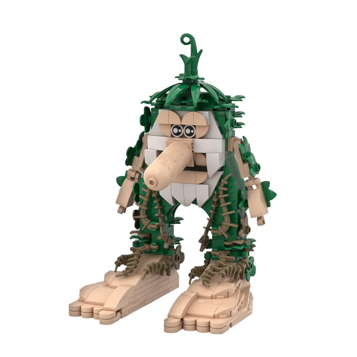 Glyrnur Italian Brainrot Building Blocks Set Toys Model Ideas Collectible Building Bricks Birthday Gift for Kids Adults Fans (Proboscis Tree Monkey)