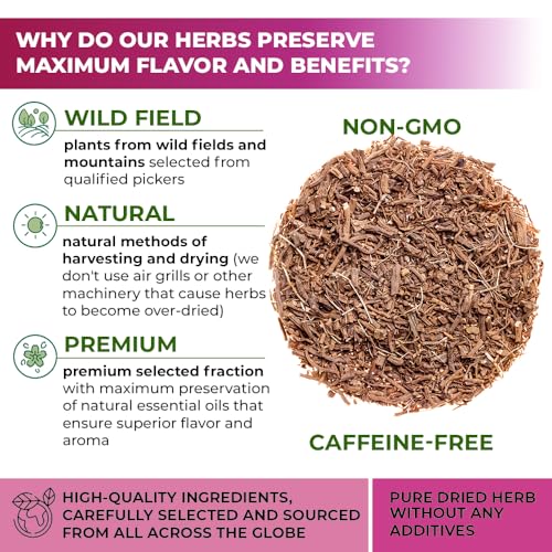 Image of 4 oz. Valerian Root Herb Tea (Valeriana Officinalis) - 113g Dried Valerian Root Herbal Tea Raiz de Valeriana