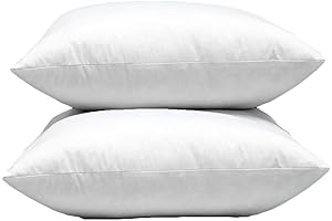 2-Pack Down Pillow Inserts 24x24 Inches