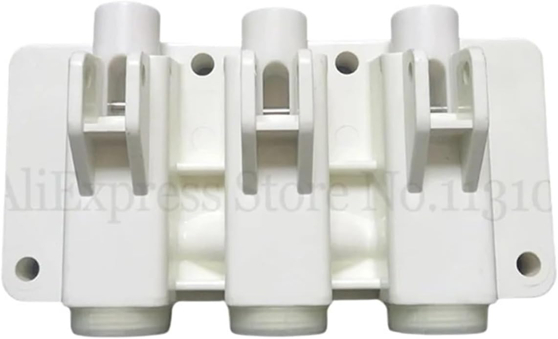 1 Set Of Front Panel White Color Discharge Block Spare Parts Soft Ice Cream Maker Accessories Of Soft Serve Machines
