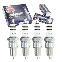 4 pc NGK Iridium IX Spark Plugs compatible with Daewoo Lanos 1.5L L4 1999-2002