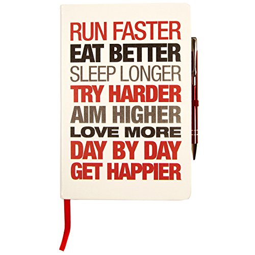 Motivación  Cuaderno, A5, color White/Red A5