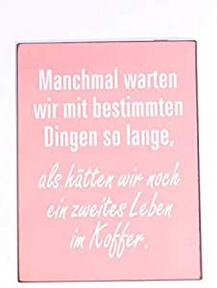 Sign - Manchmal warten...