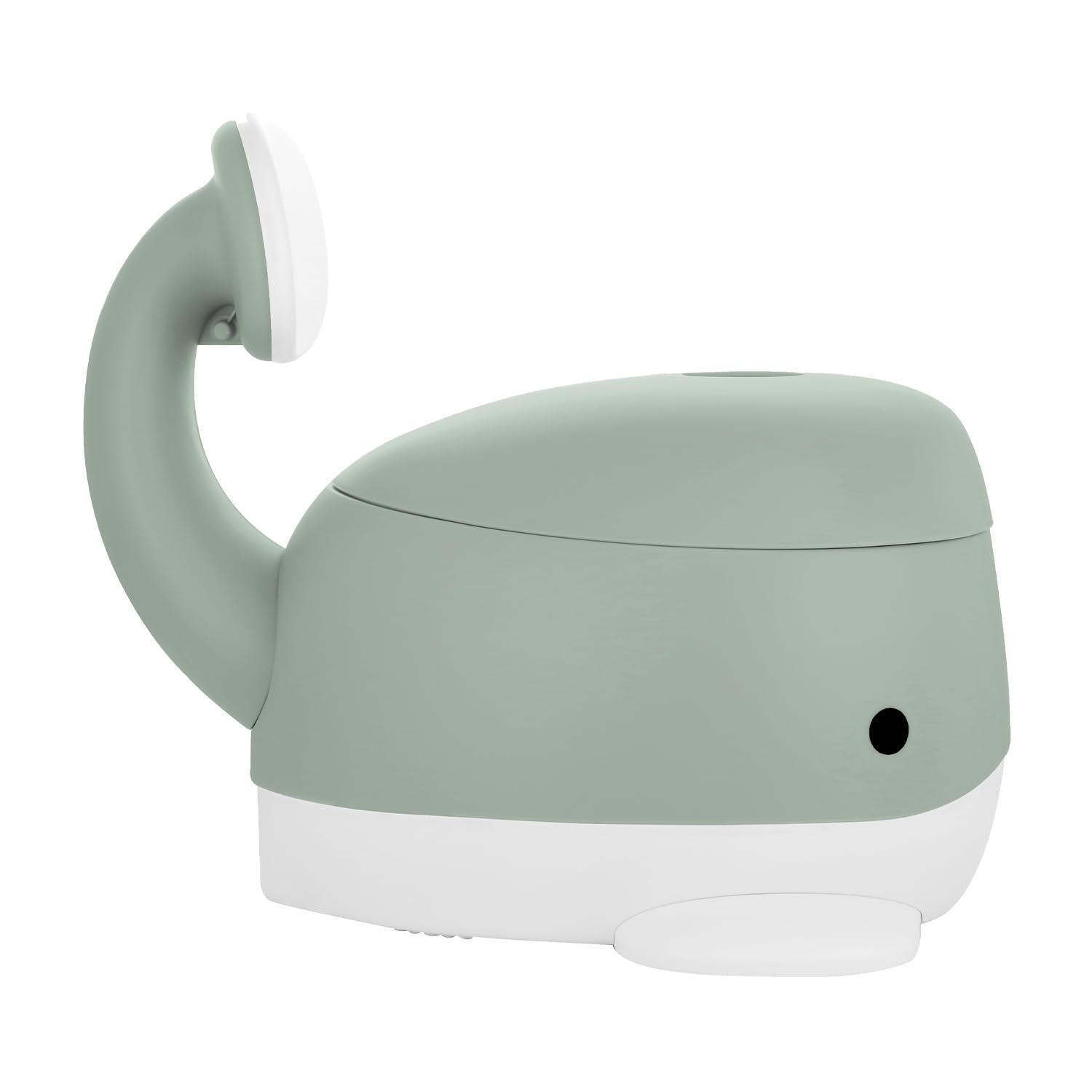Kindsgut vasino, wc per bambini, design a forma di balena e colori tenui, per l'addestramento al bagno, pistacchio