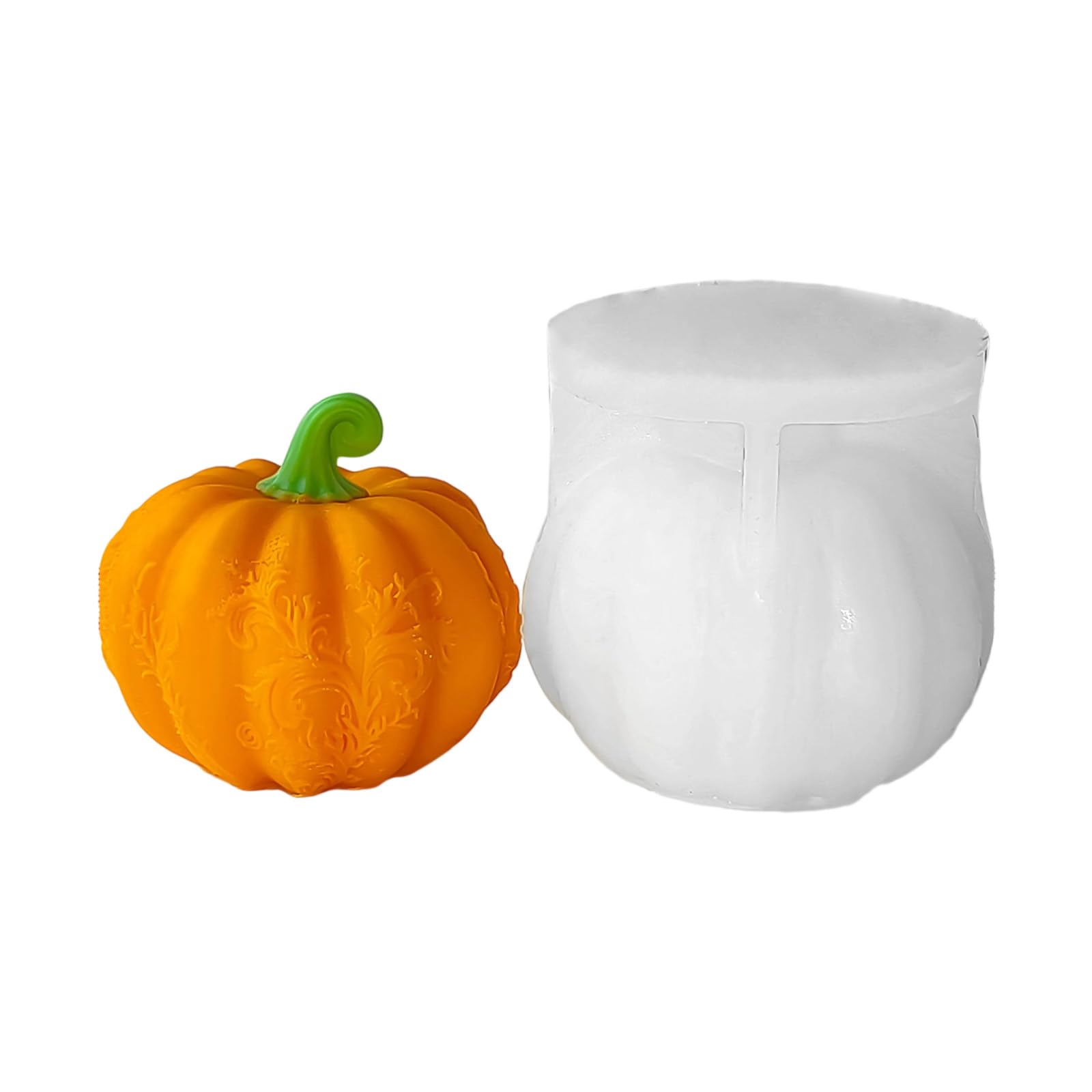 Tsophreniq Molds Pumpkin Castings Epoxy Resin Halloween Silicone Plasters Molds for Home Decoratio Silicone