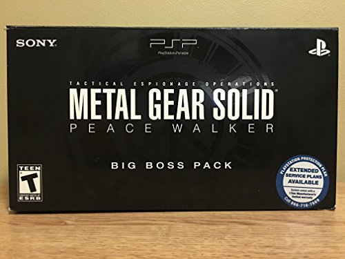PlayStation Portable PSP-3000 Console Metal Gear Solid Peace Walker Big Boss Bundle Pack image 2