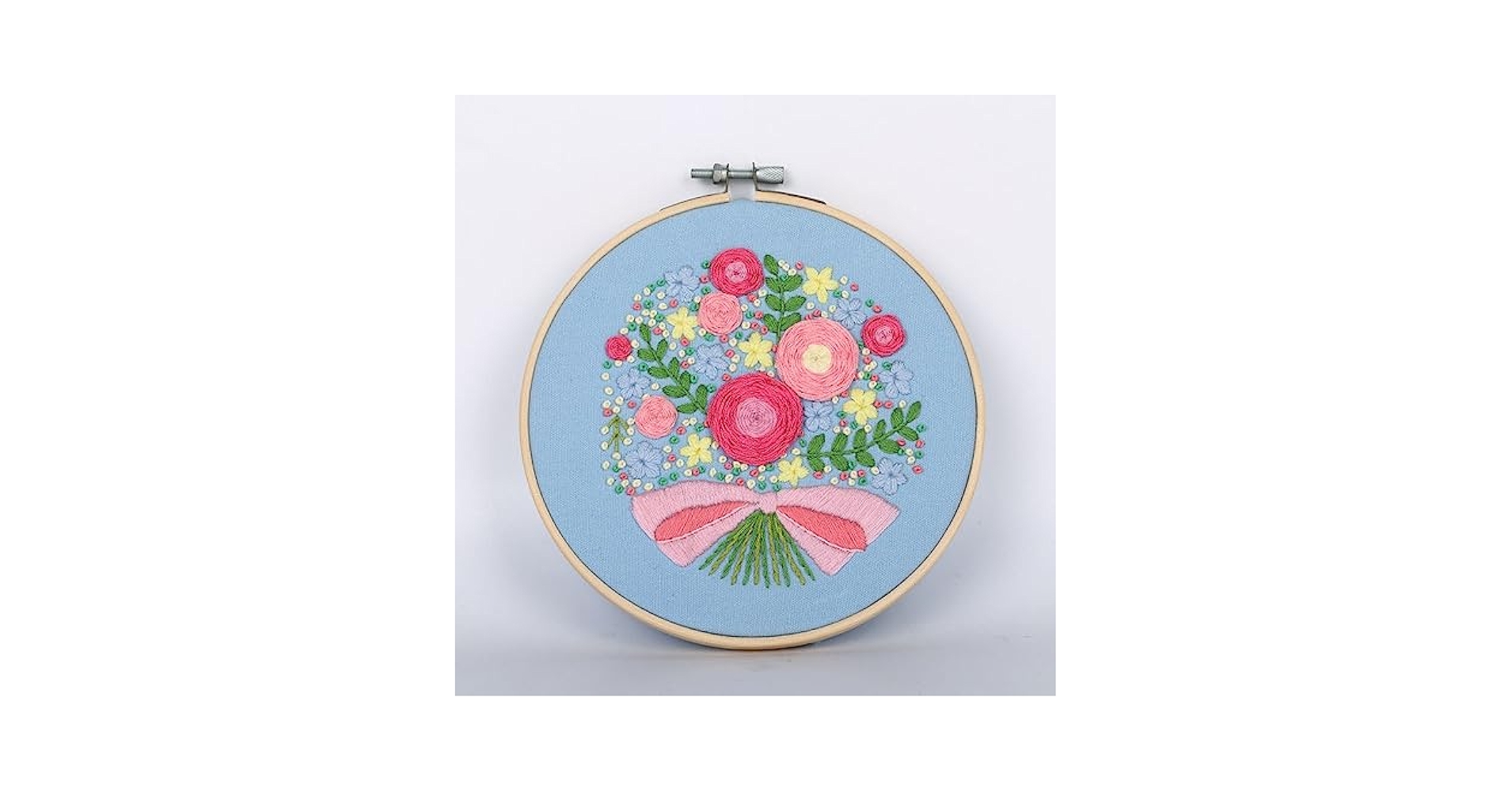 花瓶の花 刺繍作品 約50cm x 40cm 花瓶の花 刺繍作品 約50cm x 40cm 花瓶の花 刺繍作品 約50cm