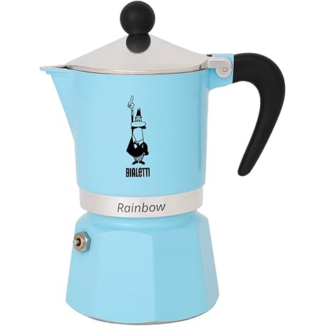 Bialetti 2-Cup Rainbow Espresso Maker