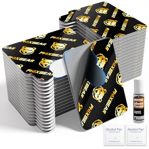 PHIXBEAR 33 Pcs Heavy Duty Double Sided Foam Tape - Removable No...