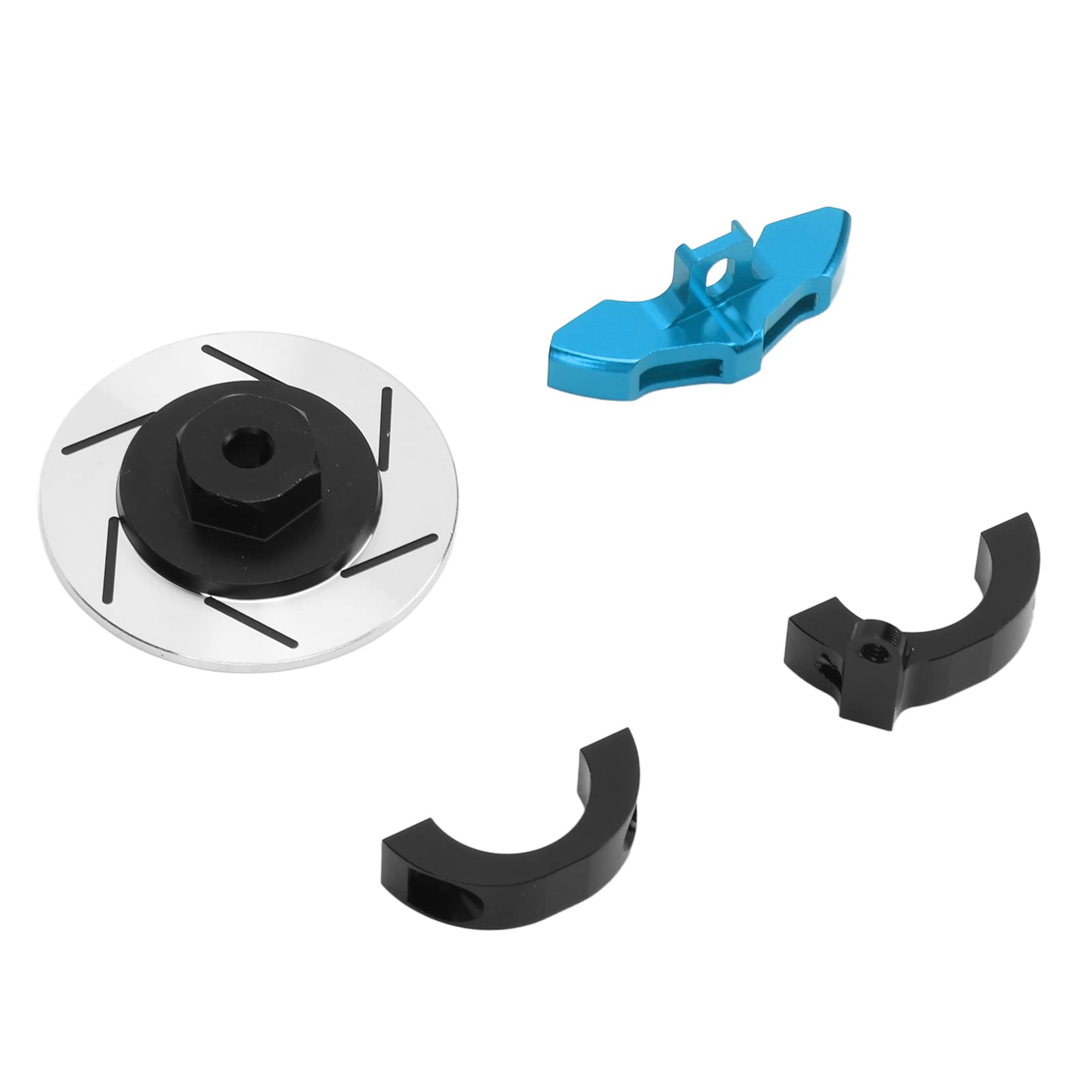 plplaaoo Adaptador Hexagonal de Rueda de Disco de Freno de Aluminio de 12 mm Piezas de Mejora de Alto Rendimiento para Coche CC02 CC 02 1/10 RC Aleación de Aluminio Ligera y Duradera (Azul)