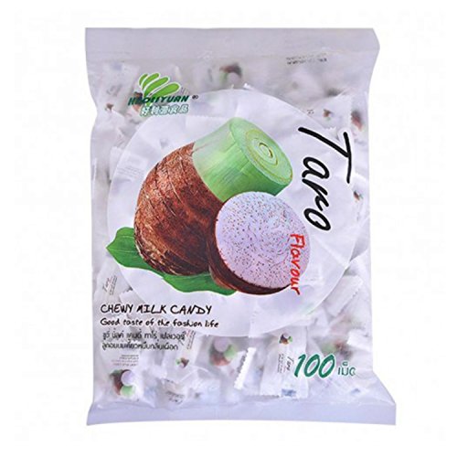 Caramelos masticables sabor taro 100 pcs miniatura 1