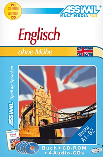 Preisvergleich Produktbild Englisch ohne Mühe. Multimedia-PLUS. Lehrbuch + 4 Audio CDs + CD-ROM