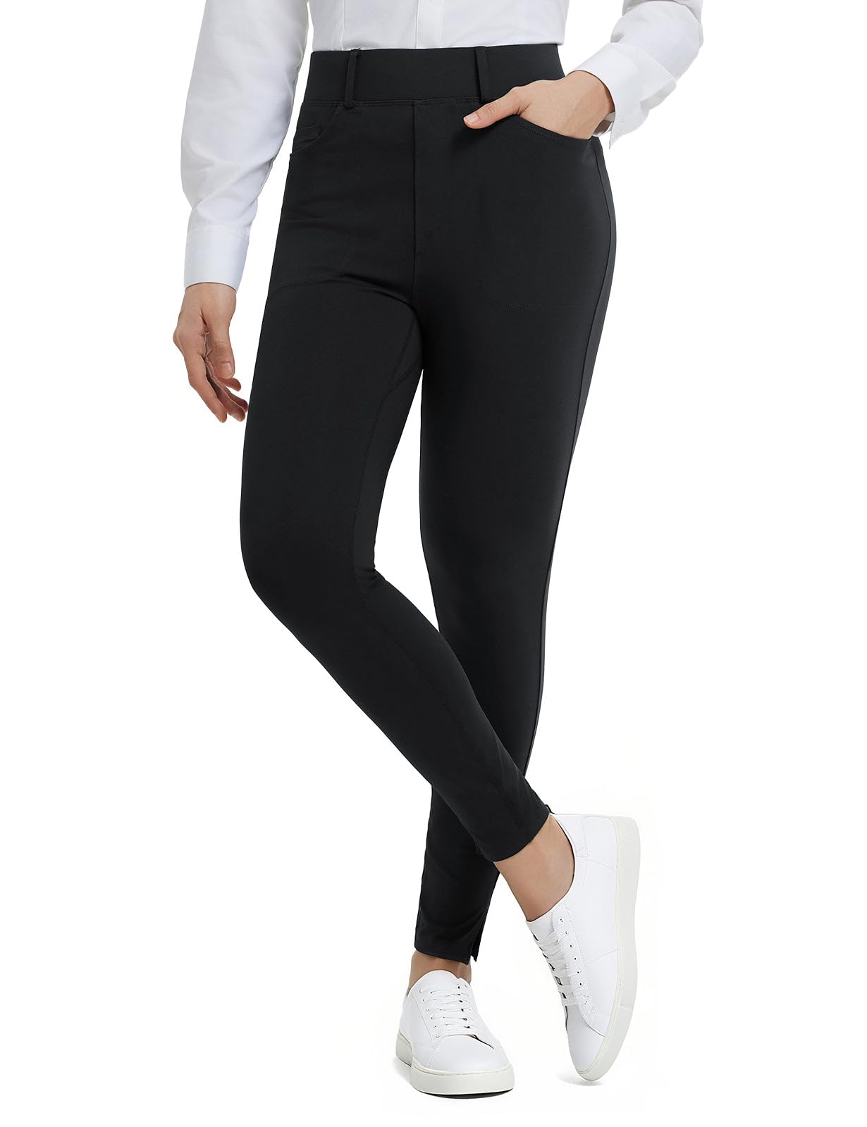 Baleaf Womens Skinny Dress Pants Stretch
