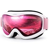 Juli Ski Goggle/Snow Snowboard Goggles for Men, Women & Youth - 100% UV Protection Anti-Fog Dual Len