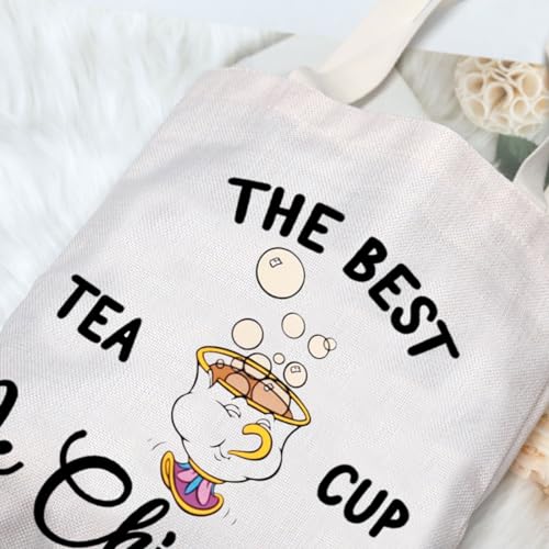 Bolso Bandolera Tea Party Tote Chip y Mrs Potts miniatura 5