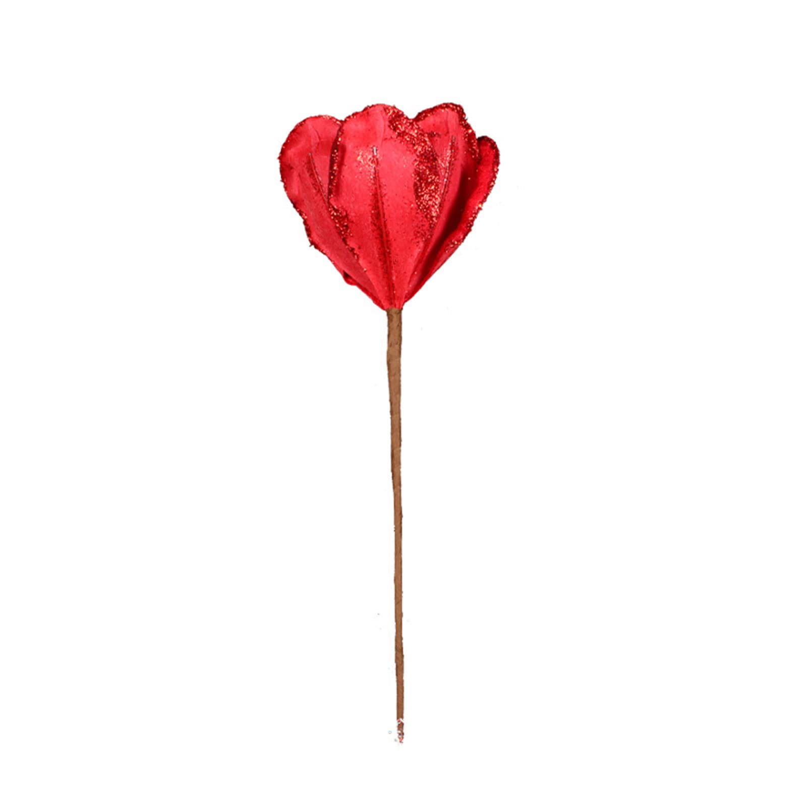Elnwnnkc D Artificial Poinsettia Flowers Ecorations Glitter Christmas Tree Ornamens For New Year Wedding Party Wreath Christmas Flowers Poinsettia Artificial For Ecoration For Wreaths