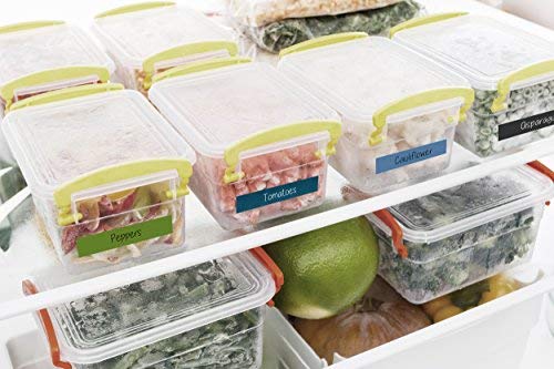 Chromalabel 1 Inch Clean Remove Color Code Tape, 500 Inch Roll, Light Blue #TOP4