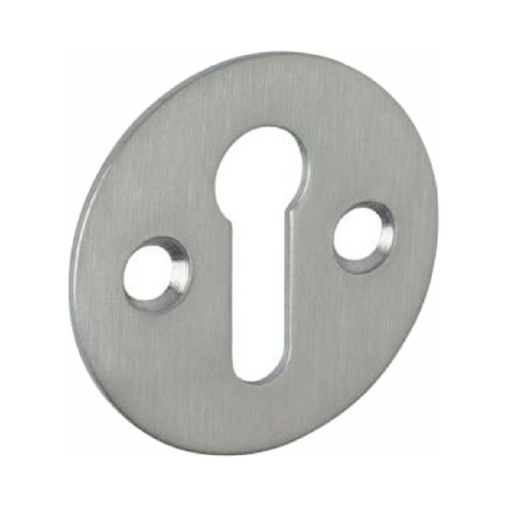 Dzina Victorian Escutcheon Open 32Mm Satin Chrome Pack Of 2