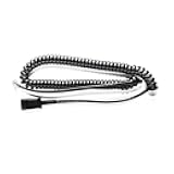 Headset World USA™ U10 Cord for PLT QD Compatible Wired Headset to HP Poly Amplifier - TAA