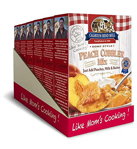 Calhoun Bend Mill Peach Cobbler Mix 8 Ounces (Case Of 6) #TOP27