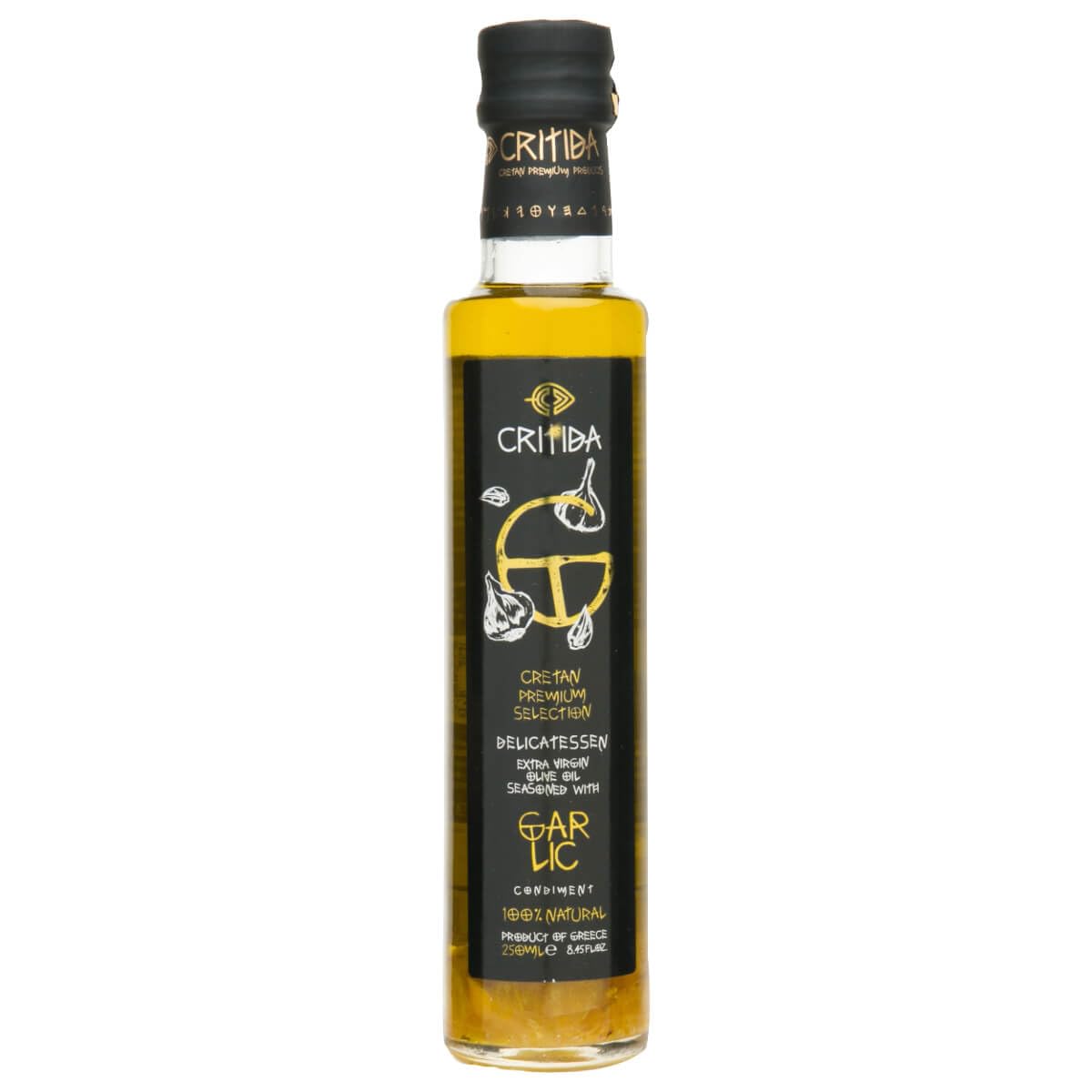 Extra Virgin Olive Oil with Garlic 250ml