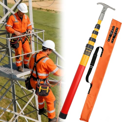Hot Stick télescopique avec crochet réglable et isolation 5m