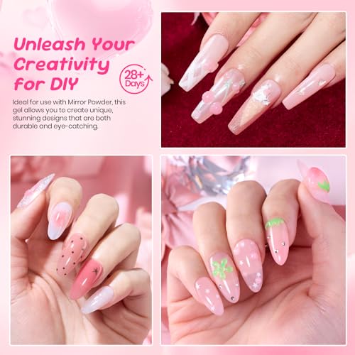 Image of Beetles Pink 3D Gel Nail Art, 15ml Sculpting Gel for Raised Nail Designs, No Wipe 3D Nail Gel for Flowers, Bows, Hearts & Textured Manicure, UV /LED Cure Nail Art Gel for Home DIY Salon