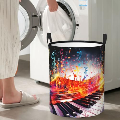 Panier à linge pliable panier de rangement pour couvertures et jouets - 8