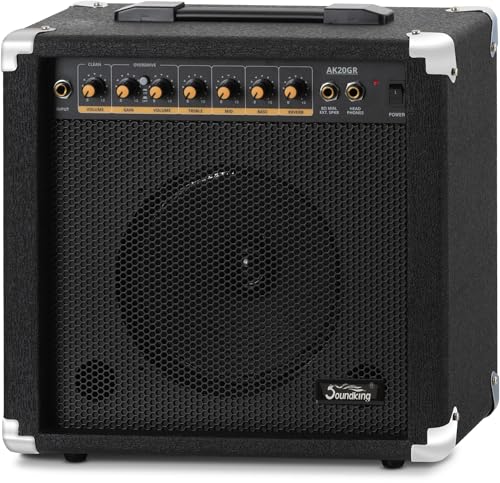 Soundking AK20-GR Amplificatore Chitarra 60W -...