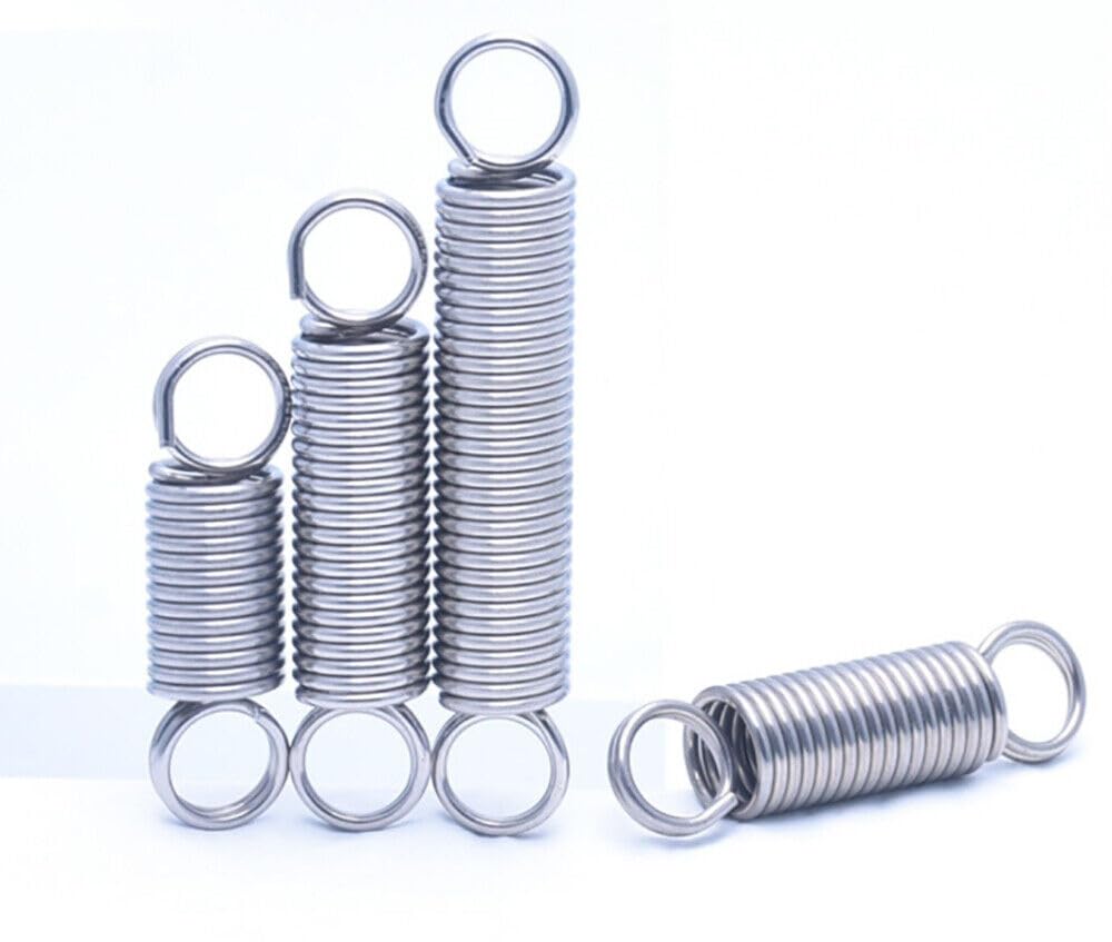 Length 15-300mm Dia.0.7-0.8mm Extension Expanding Springs 304 Stainless Steel (10,0.7 * 8 * 220)