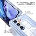 MSOTES for Galaxy Z Fold 7 Case Compatible with MagSafe, Bulit-in 9H Screen Protector & Spring Hinge Protection Anti-Yellowing Strong Magnetic Slim Thin Phone Cover for Samsung Galaxy Z Fold7 (Clear)