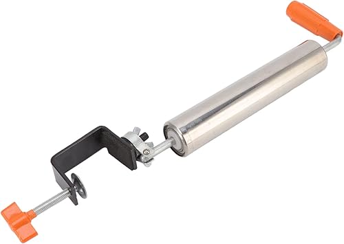 Rodillo para hornear rodillo de acero inoxidable con rotación fija de 360 para pan pizza L