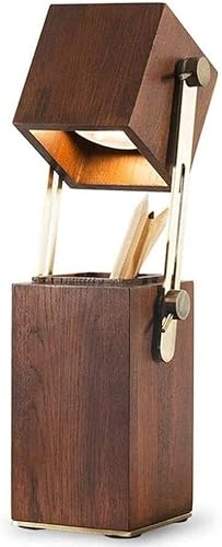 ROOMAN console cabinet Adjustable LED Table Lamp, Warm and Simple Home Bedroom Bedside Lamp, Creative Personality Office Bed Lamp, Children's Study