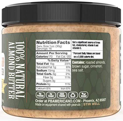 Vegan Pack - 3 Nut Butters - Classic Peanut Butter, Classic Almond Butter, Cinnamon Roasted Almond Butter #TOP3
