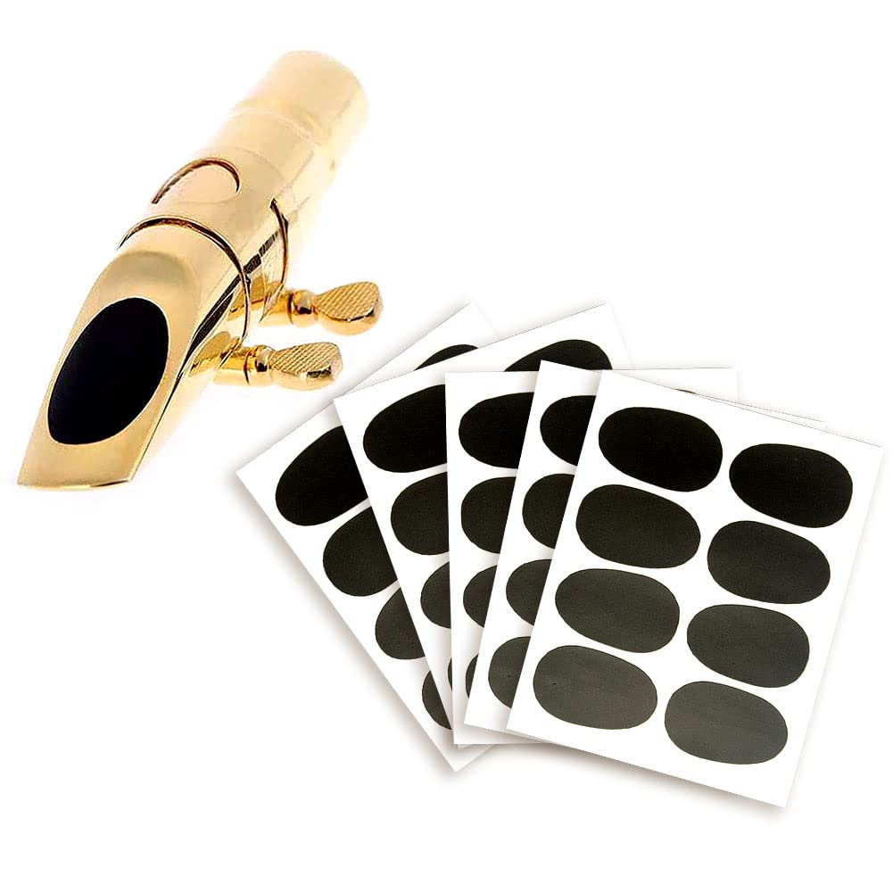 40 Coussinets Embouchure Saxophone Alto/Ténor - Silicone Protecteur