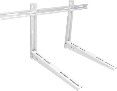 Mini soporte de aire acondicionado dividido, soportes de soporte de montaje en pared para 9000 BTU - 36000 BTU unidades de condensador de CA sin