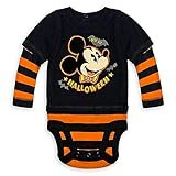 Body superposé Disney Mickey Mouse Halloween Bodysuit for Baby, Size 12-18 Months