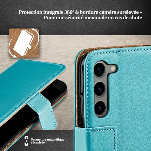 Étui de protection à rabat à 360 degrés pour Samsung S23 - 3